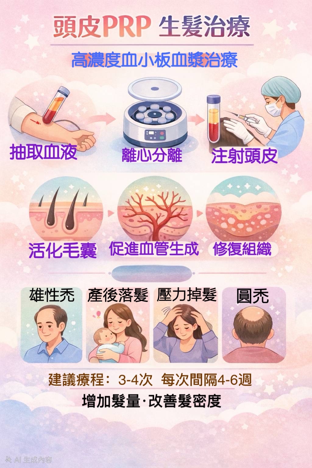 PRP 蘊髮育髮療程